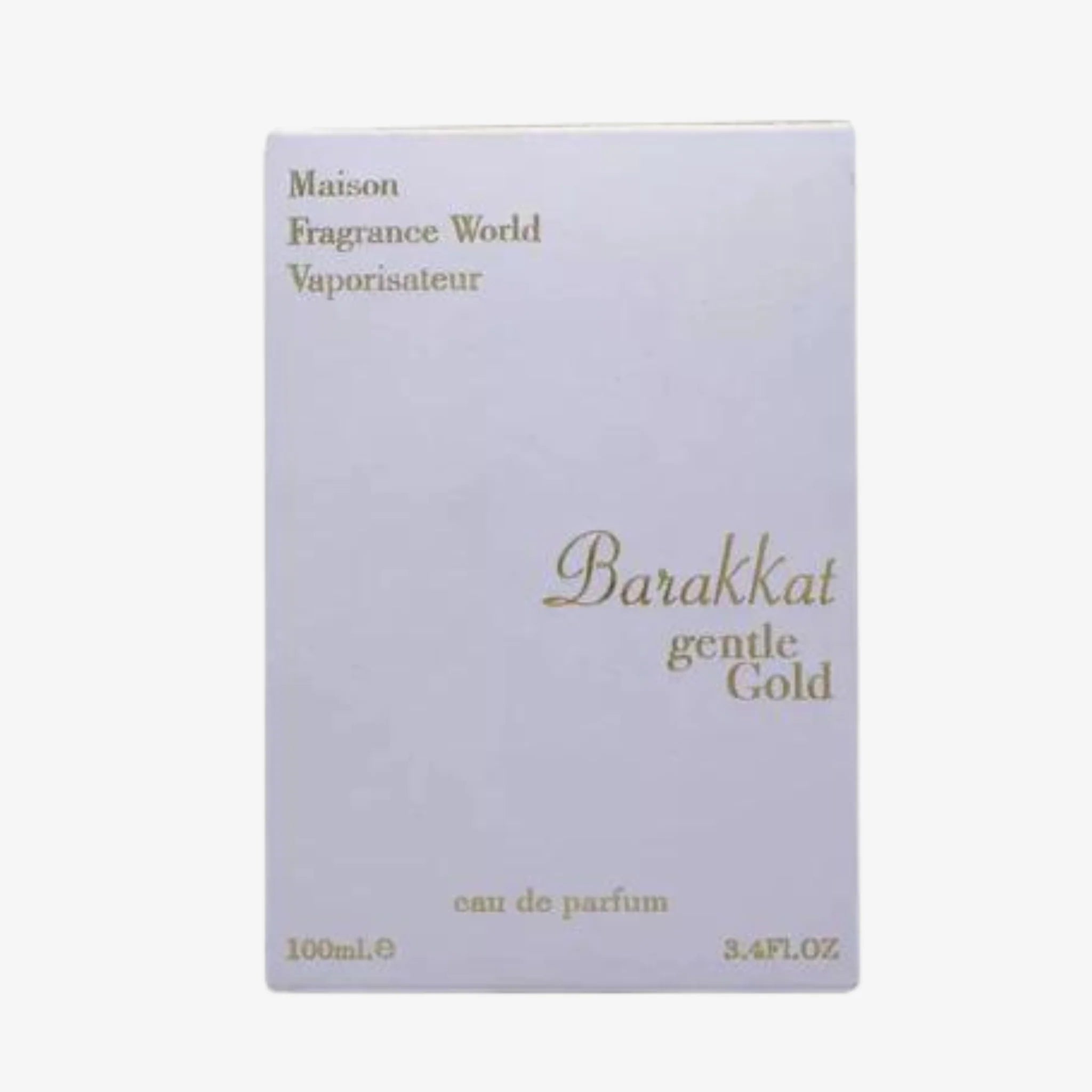 Barakkat Gentle Gold Eau De Parfum by Fragrance World