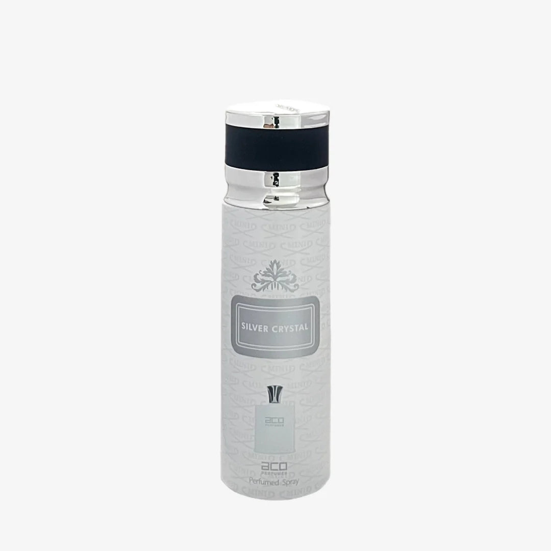 SILVER CRYSTAL Perfume Body Spray - Inspired By Silver Mountain Water by ACO Perfumes