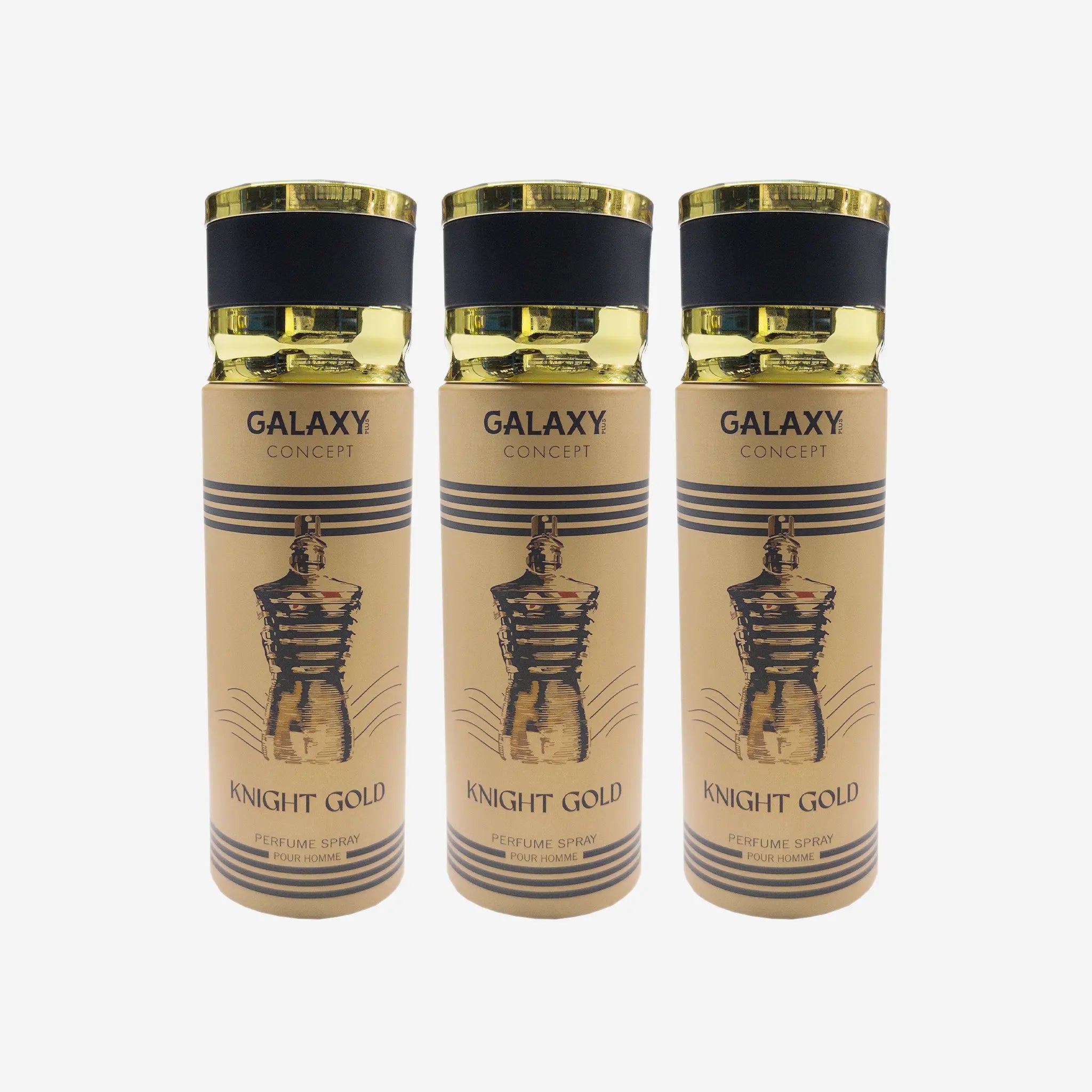 KNIGHT GOLD Perfume Body Spray - Inspired By Le Male Elixir by Galaxy Plus Concept