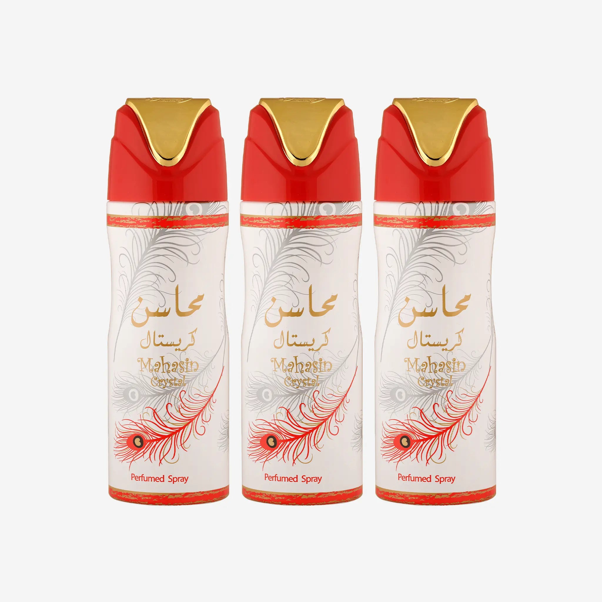 Mahasin Crystal Perfume Body Spray by Lattafa