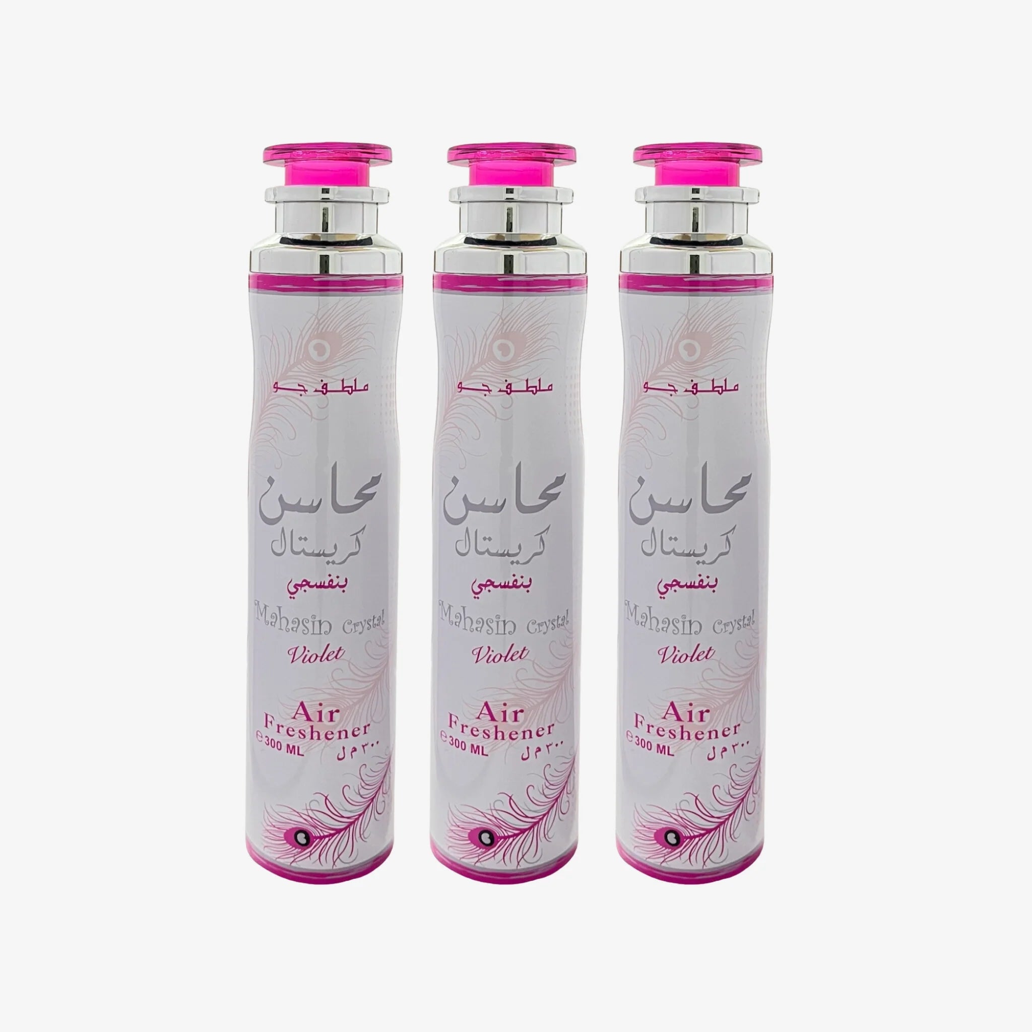 Mahasin Crystal Violet Air Freshener by Lattafa