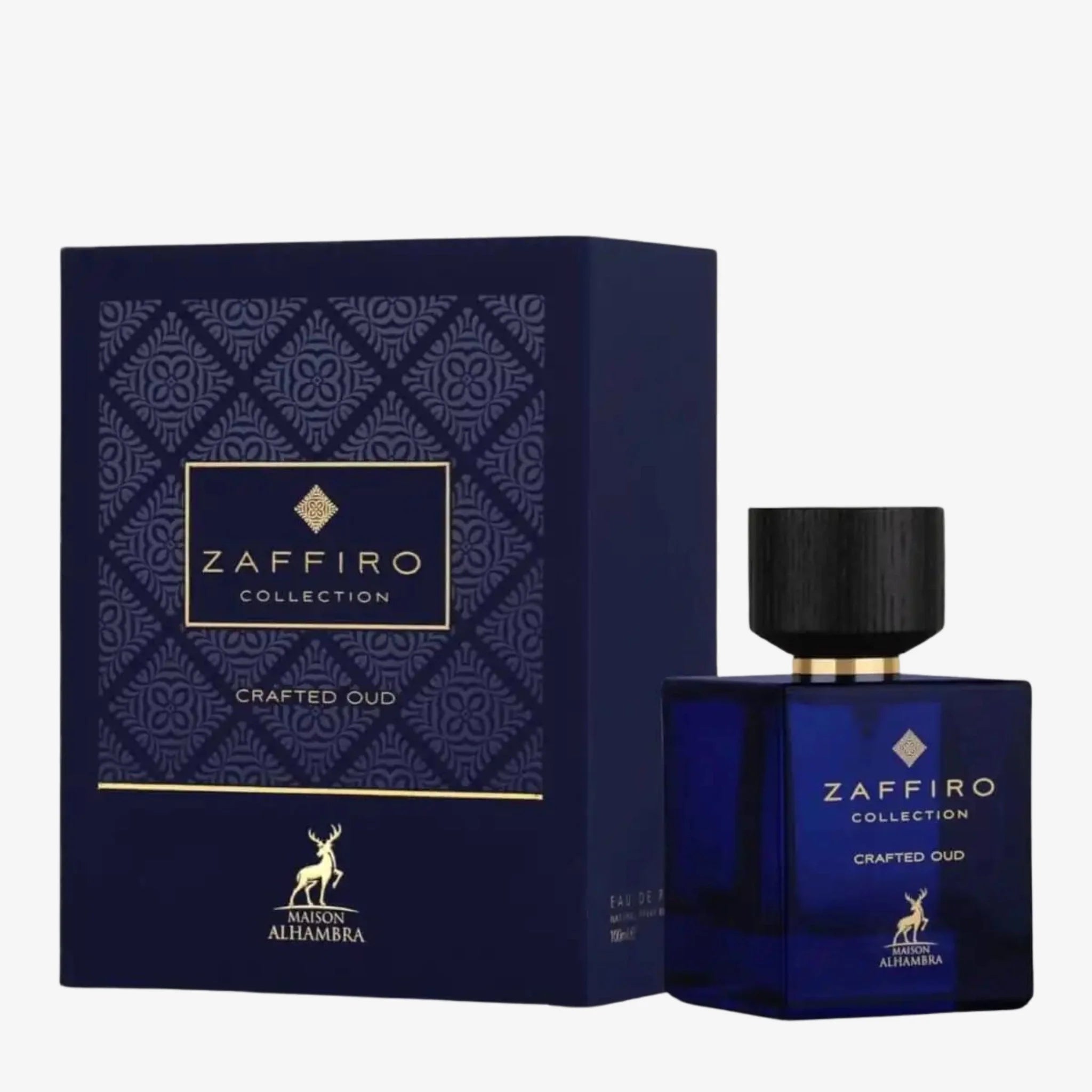 Crafted Oud Zaffiro Collection Eau De Parfum by Maison Alhambra