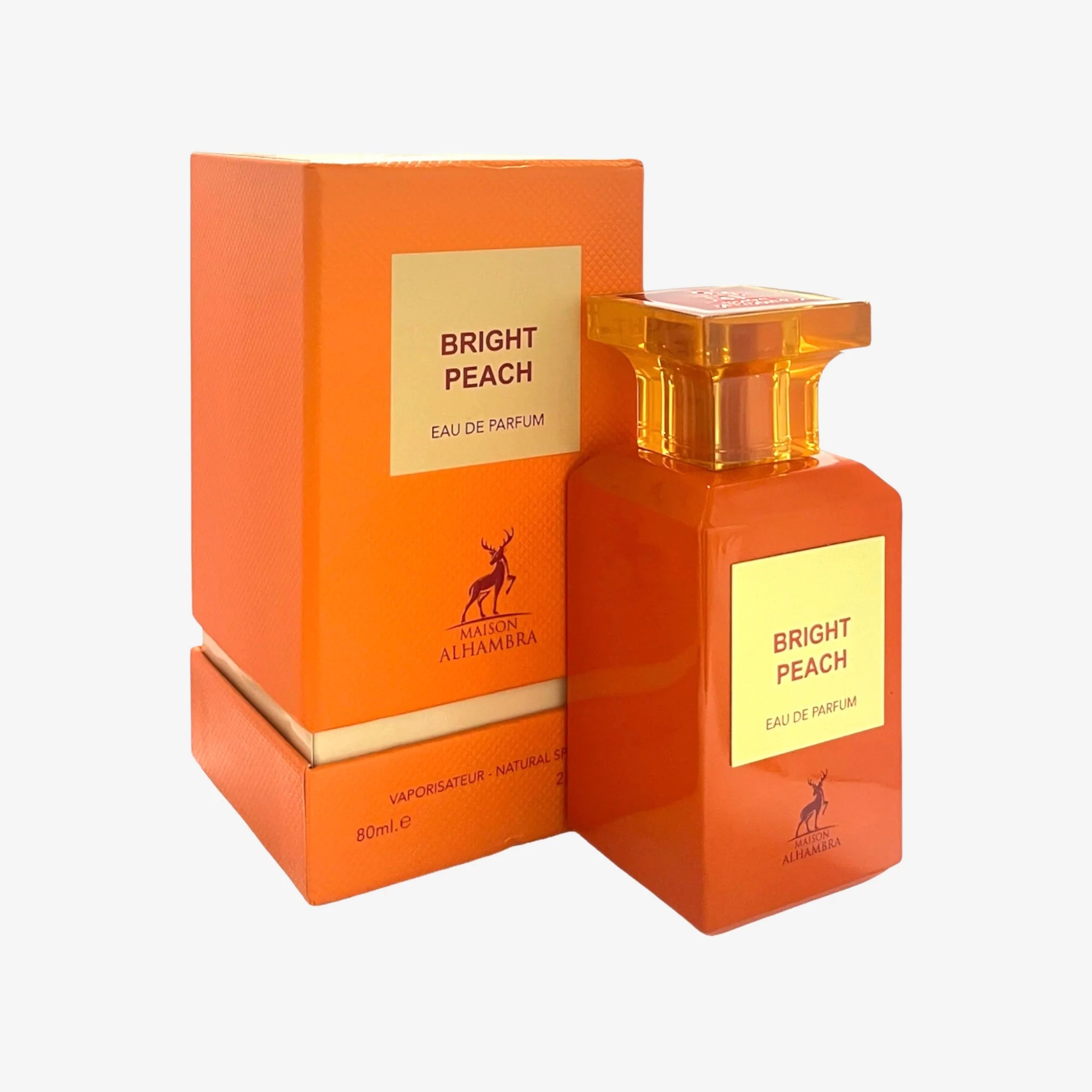 Bright Peach Eau De Parfum by Maison Alhambra