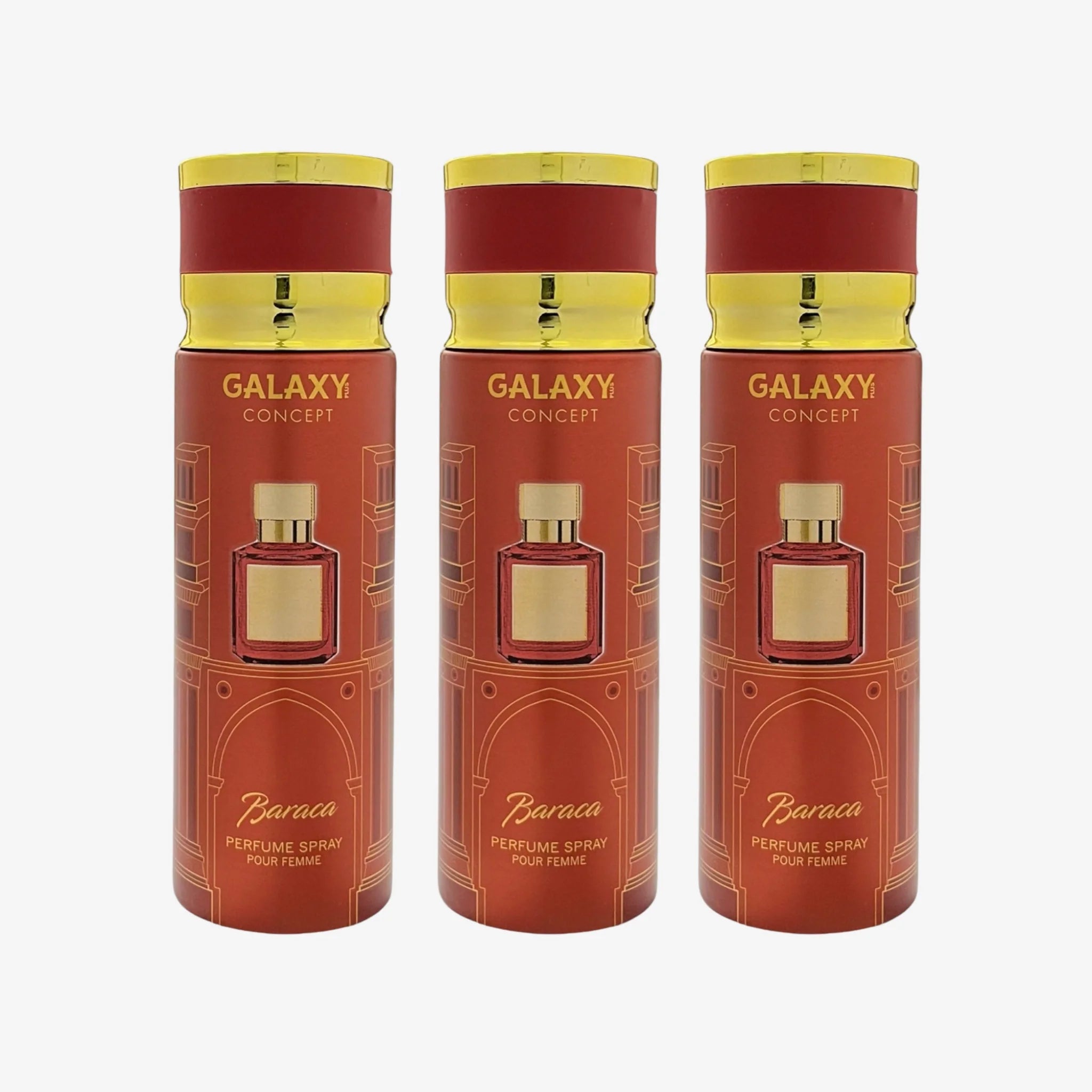 BARACA Perfume Body Spray - Inspired By Baracatt Rouge 540 by Galaxy Plus Concept