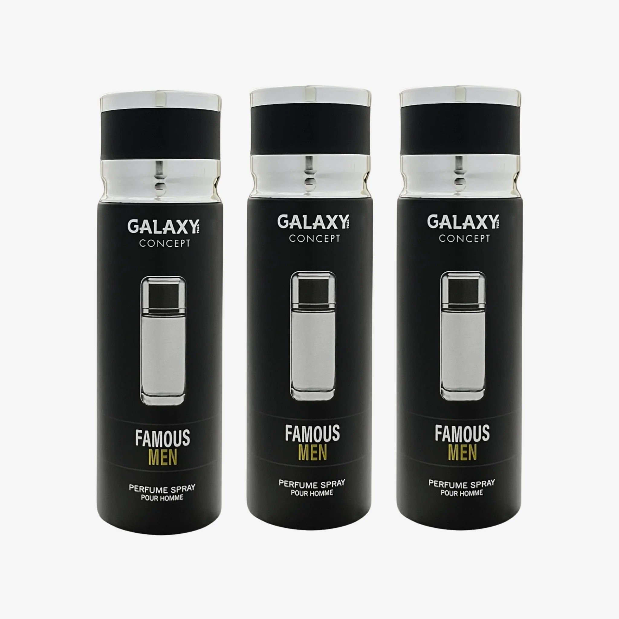 Famous Men Perfume Body Spray - Inspired By 212 VIP Men by Galaxy Plus Concept